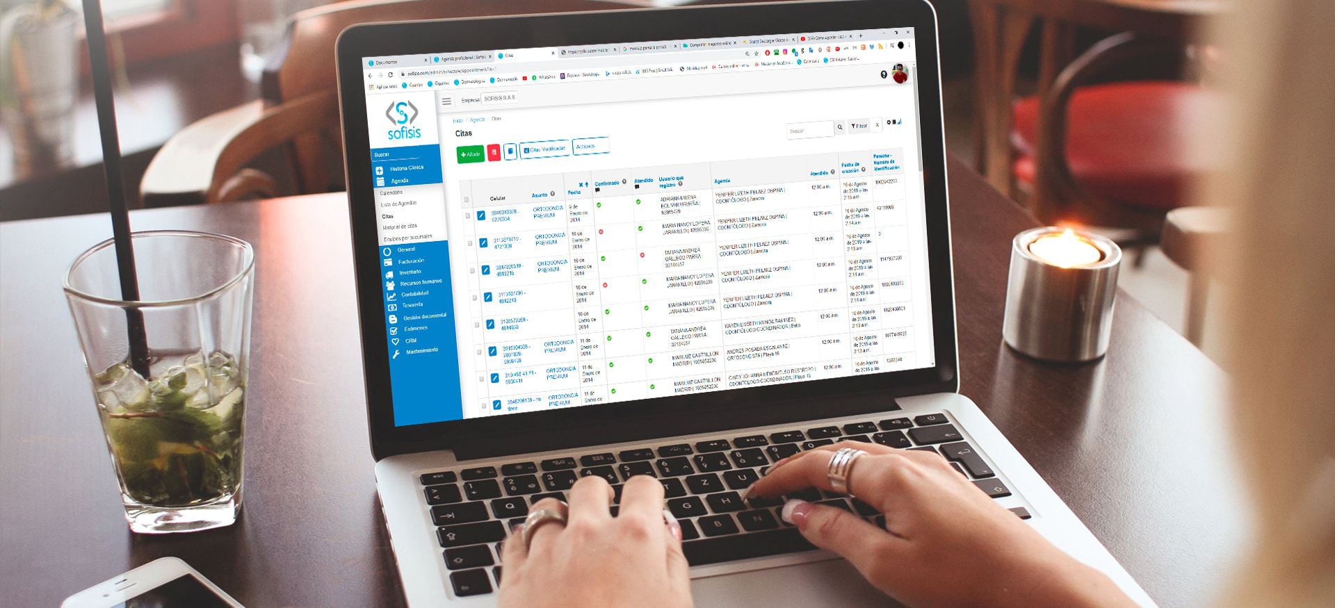 App de agenda online para profesionales